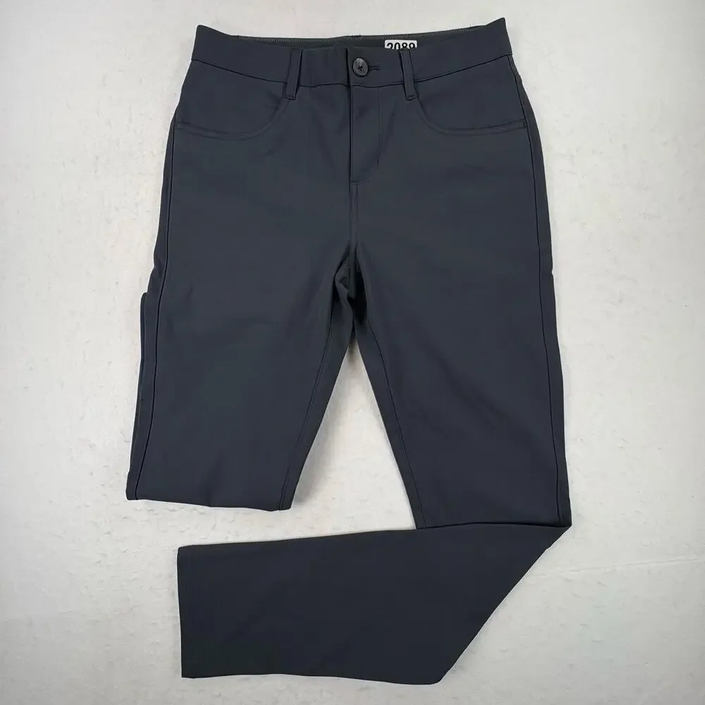 Vuori Men’s Meta Pant 30 Black Performance Stretch 5 Pocket Slim Fit Pants NEW